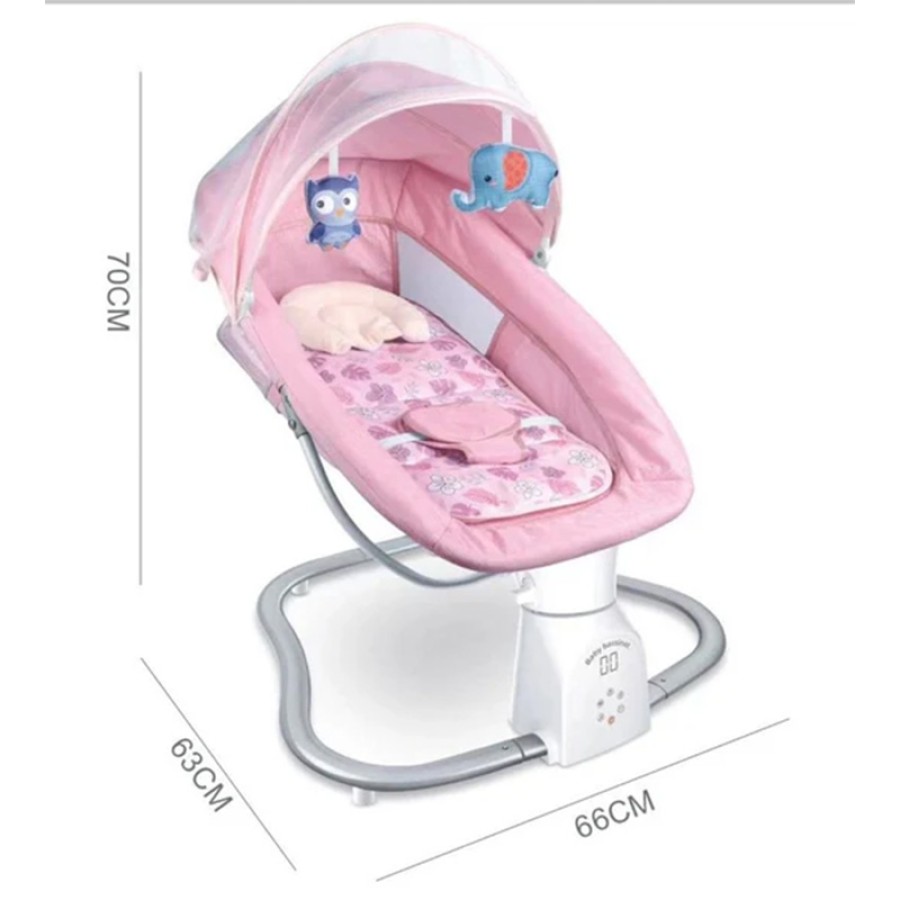 3 in 1 Baby Bouncer Swing Rocker Chair With Music & Remote Operate (14223 / 14224)