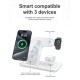 3 in 1 Wireless Charger, Magnetic Foldable Charging Station