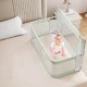 3-in-1 Foldable Crib & Bedside Bassinet 3-in-1 Foldable Crib & Bedside Bassinet