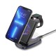 3-in-1 Spaceman Magsafe Wireless Charger Compatible Iphone Airpods Iwatch 15w 3-in-1 Spaceman Magsafe Wireless Charger Compatible Iphone Airpods Iwatch 15w