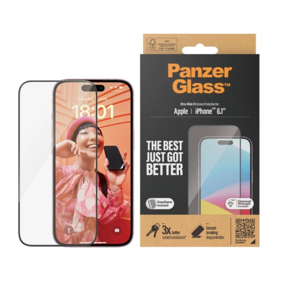PanzerGlass iPhone 15 (6.1") - UWF Clear