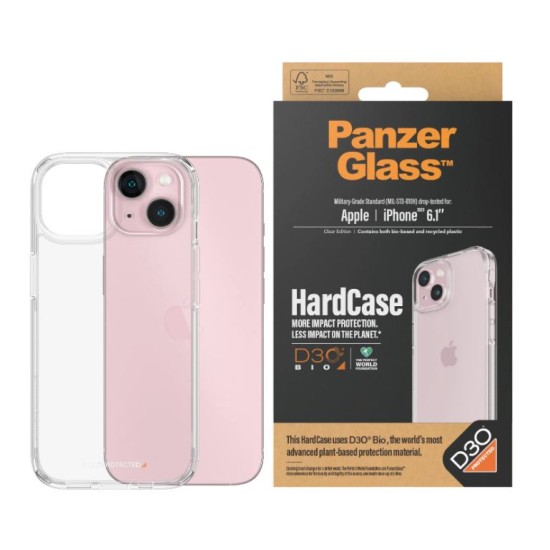PanzerGlass iPhone 15 (6.1") Hard Case with D3O
