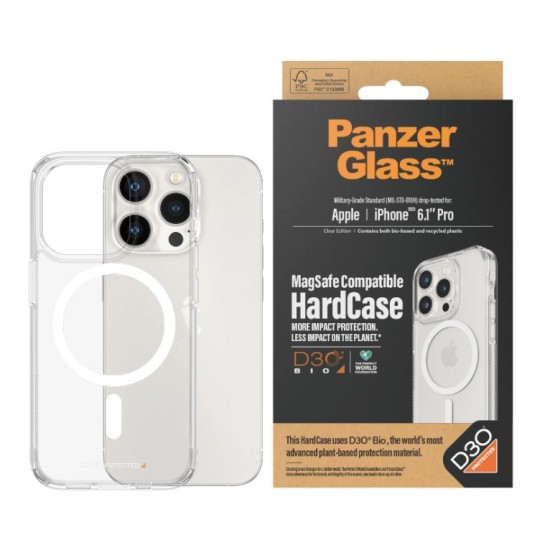 PanzerGlass iPhone 15 Pro (6.1") Hard Case Magsafe with D3O