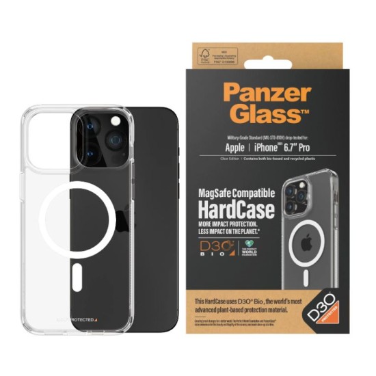 PanzerGlass iPhone 15 Pro Max (6.7") Hard Case Magsafe with D3O