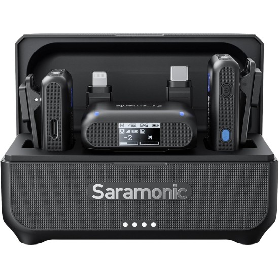 SARAMONIC BLINK500B2+ 4-IN-1 WIRELESS MICROPHONE SYSTEM