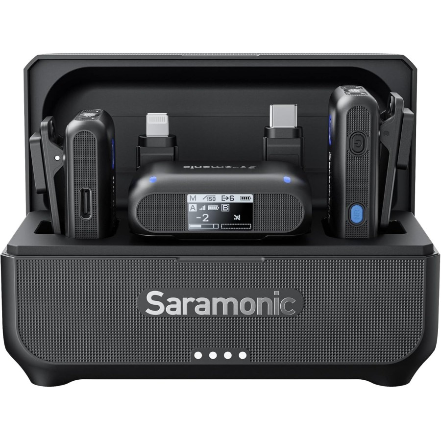 SARAMONIC BLINK500B2+ 4-IN-1 WIRELESS MICROPHONE SYSTEM