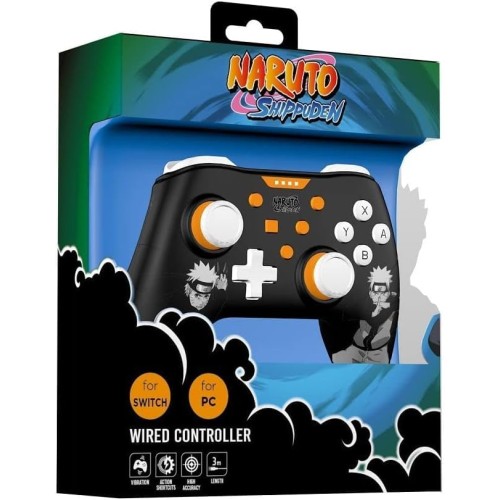 Konix Naruto Switch/PC Pad - Black