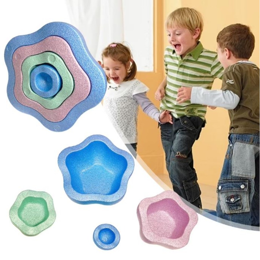 Maxbell Kids Play Balance Stepping Stones - 5pcs