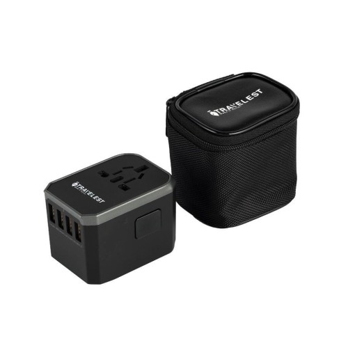 Travelest UNIVERSAL Travel Adapter 5.6A 4 USB 1 TYPE C