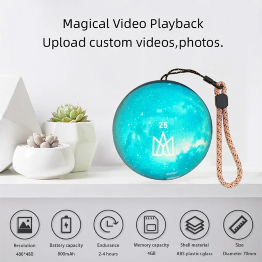 3D Crystal Eye Ball