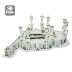 3D Puzzle Masjid Al Haram Mega Structure 214Pcs 3D Puzzle Masjid Al Haram Mega Structure 214Pcs