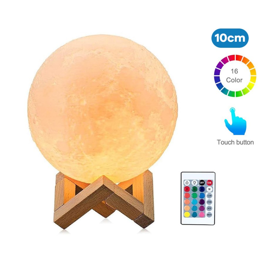 3D Moon lamp light  RGB 10cm