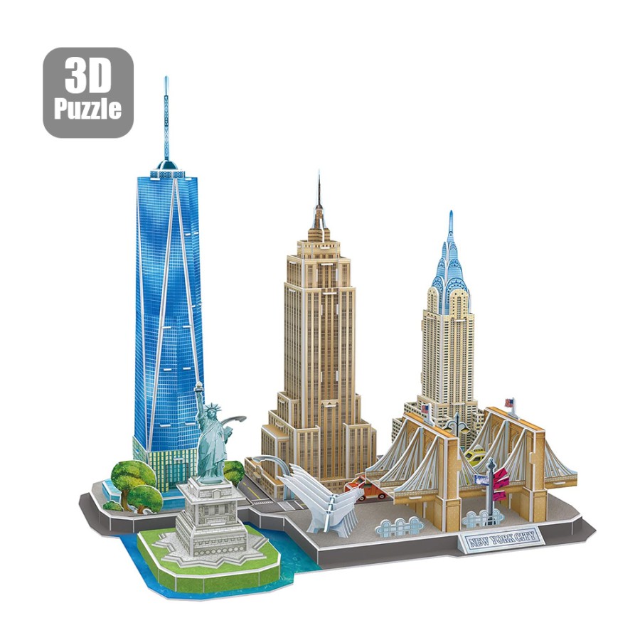 3D PuzzleNewyork Cityline Block Set 101Pcs