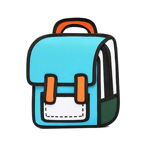 3D Drawing Backpack