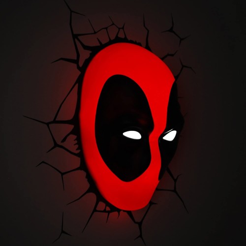 3D Decor Marvel Deadpool Wall Light