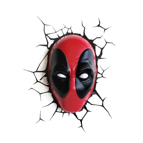 3D Decor Marvel Deadpool Wall Light