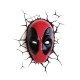 3D Decor Marvel Deadpool Wall Light