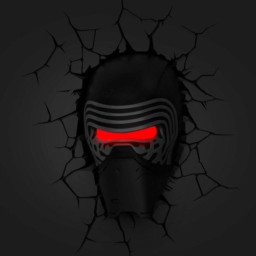 3D Decor FX Star Wars Kylo Ren Wall Light