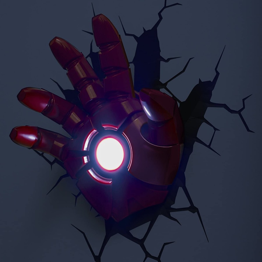 3D Decor Marvel Iron Man Hand Wall Light