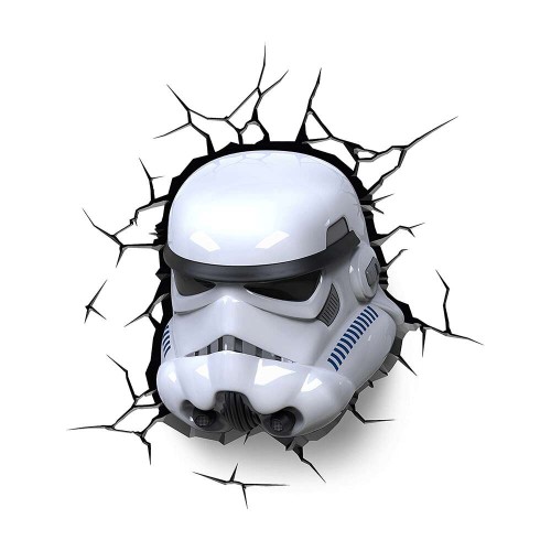 3D Decor FX Star Wars Storm Trooper Wall Light