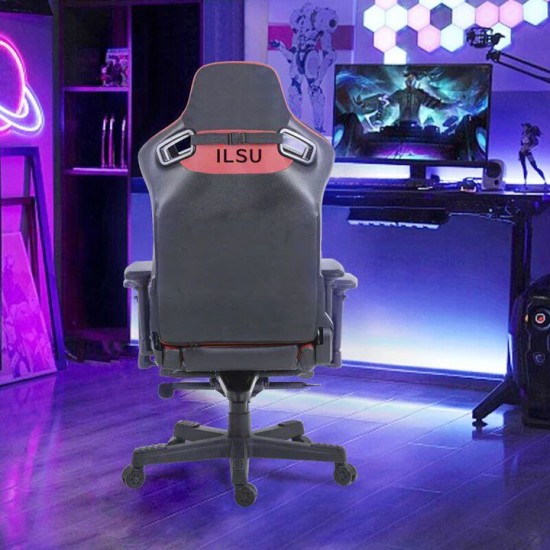 ILSU Knight Series Gaming Chair - Red
