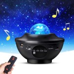 3D Gaming RGB Starry Projector Light Built in speaker with remote (Big Size)