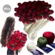 Crochet Flower Rose Bouquet Blanket Handmade - 3Pcs set Crochet Flower Rose Bouquet Blanket Handmade - 3Pcs set