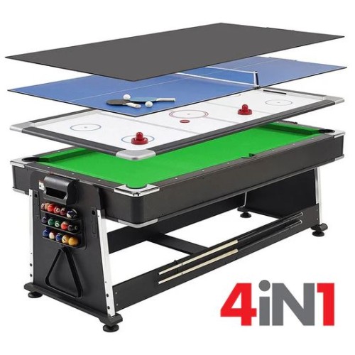 4 in 1 Game Table (Hockey Table / Pool Table / Ping Pong Table / Dining Table)