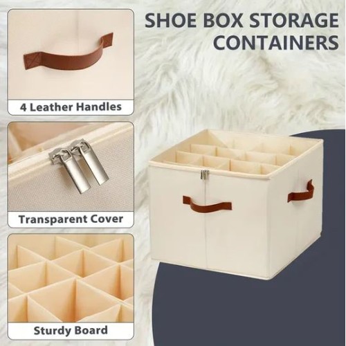 16 Slot Closet Shoe Organizer