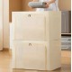 Foldable Zipper Clothes Storage Boxes (22L)