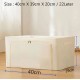 Foldable Zipper Clothes Storage Boxes (22L)