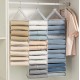 Clear Wardrobe Storage Racks with Hooks