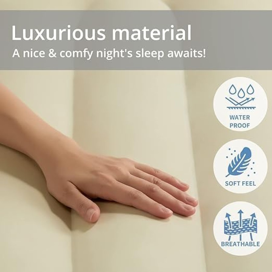 Inflatable Airbed Mattress with in Built Pump
