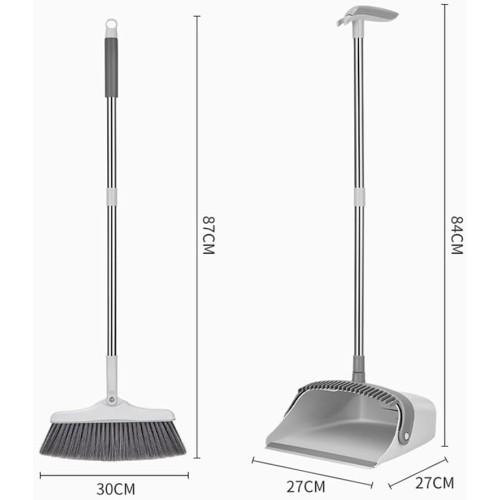 Broom Dustpan Standing Cleaning Set