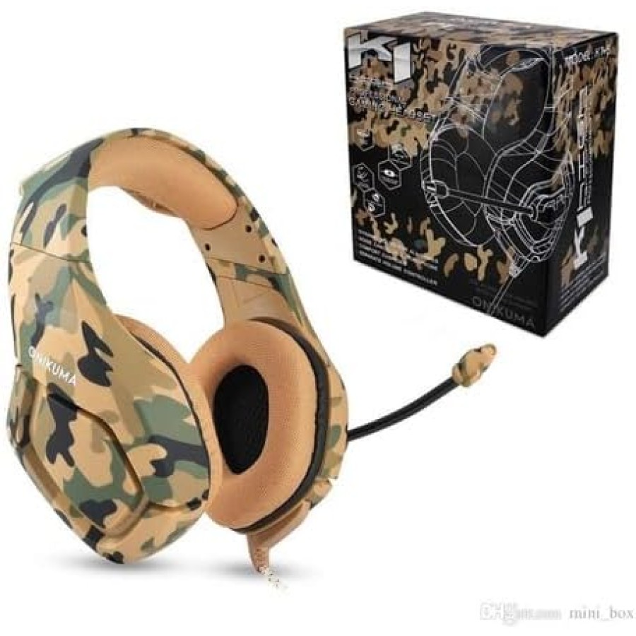 Onikuma K1B Pro Camouflage Elite Stereo Gaming Headset