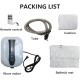 Inflatable Body Spa Bubble Bath Mat with 9 Adjustment Speed Inflatable Body Spa Bubble Bath Mat with 9 Adjustment Speed