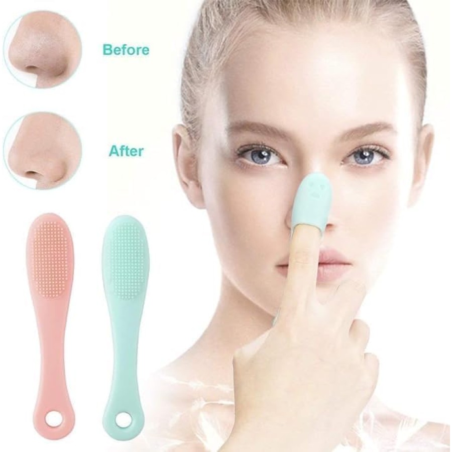 Silicone Face Cleaner Blackhead Remover Scrubber 1Pcs