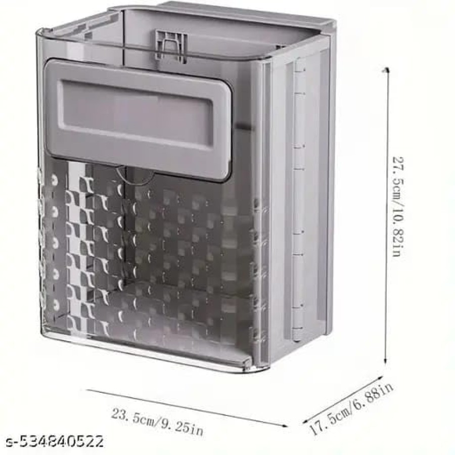 Transparent Wall Mounted Trash Bin