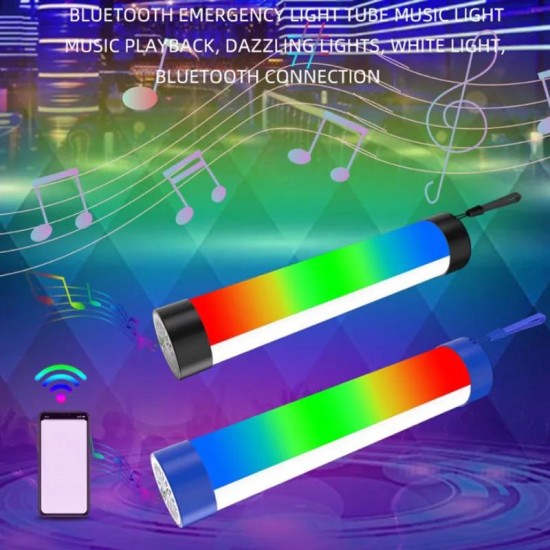 Fluorescent Rainbow Wireless Lamp