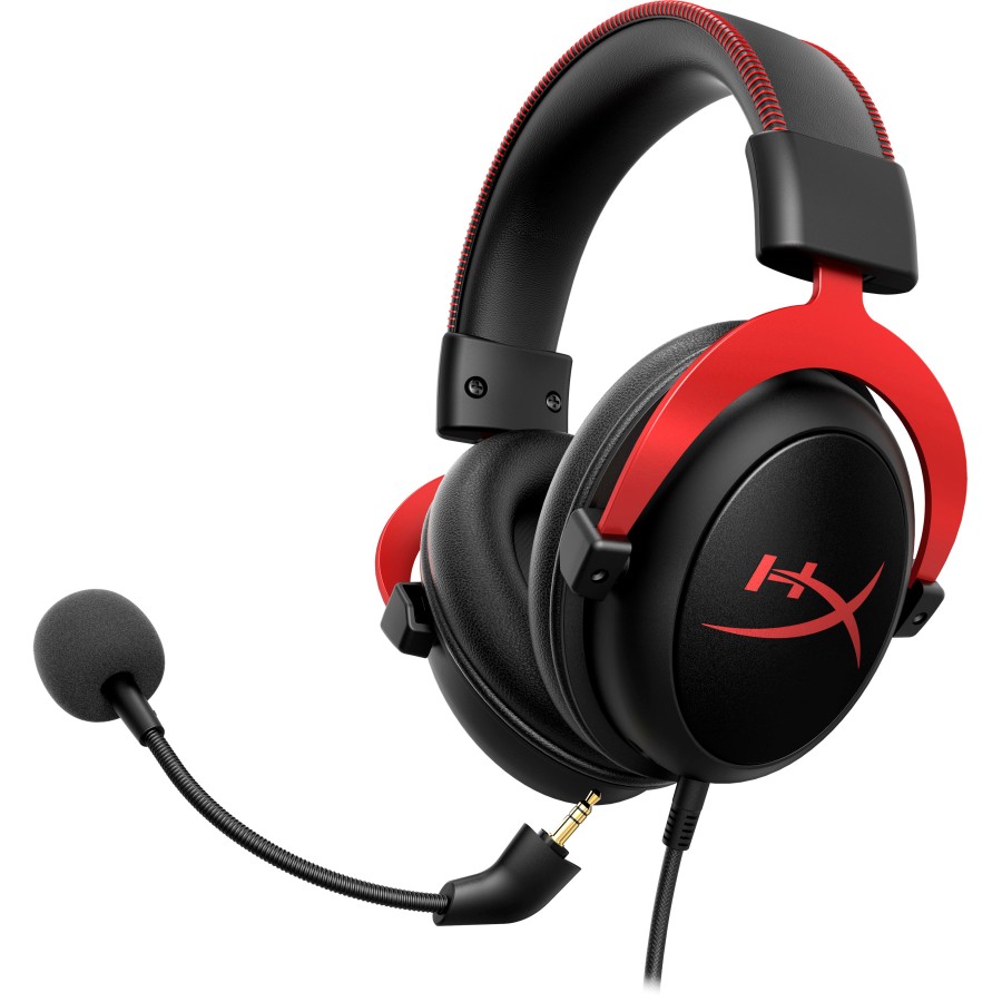 HyperX - Cloud II Pro Wired Gaming Headset Legendary Comfort - Red