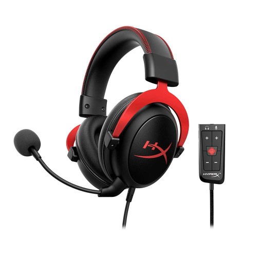 HyperX - Cloud II Pro Wired Gaming Headset Legendary Comfort - Red