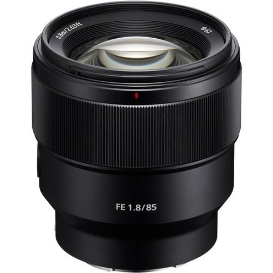 SONY SEL85F18 FE 85MM F1.8 LENS