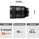 SONY SEL135F18GM FE 135MM F1.8 GM LENS