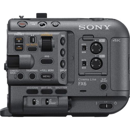 SONY FX6 FULL-FRAME CINEMA CAMERA (BODY ONLY)