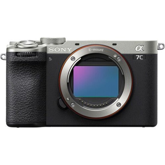 Sony A7C II MIRRORLESS CAMERA BODY (SILVER)