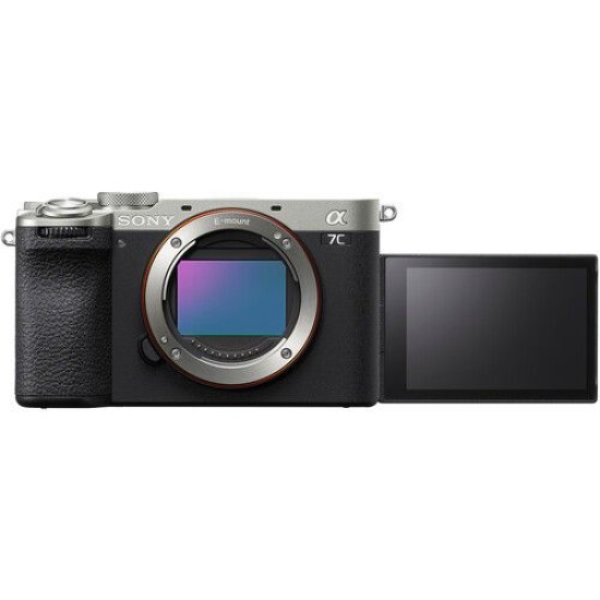 Sony A7C II MIRRORLESS CAMERA BODY (SILVER)