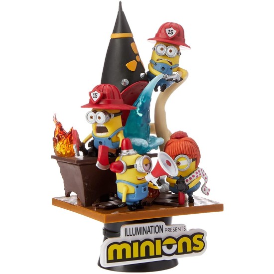 BKD DESPICABLE ME- MINIONS FIREFIGTHERS (DIORAMA STAGE)