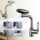High-Pressure Swivel Water Faucet with Four Spray Modes