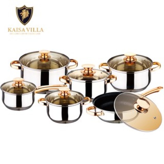 Kaisa Villa 12PCS Cookware Set-KV1004