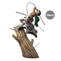 KTB: AOT- LEVI ACKERMAN (RENEWAL PACKAGE VER.) (ARTFX J) (1/8 SCALE) 28cm KTB: AOT- LEVI ACKERMAN (RENEWAL PACKAGE VER.) (ARTFX J) (1/8 SCALE) 28cm
